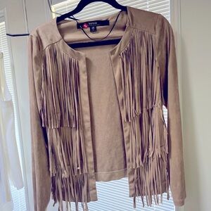 EUC: Fun Fringed Jacket. This one will be your favorite!!